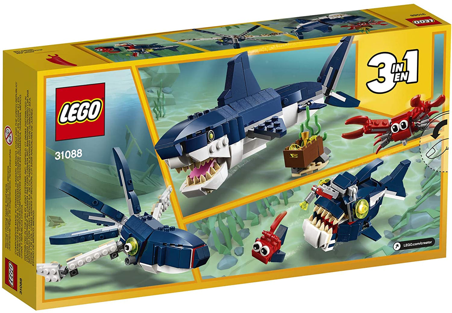 LEGO CREATOR DEEP SEA CREATURES