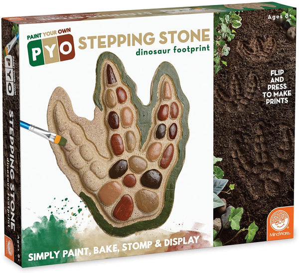 PAINT YOUR OWN STEPPING STONE: DINOSAUR