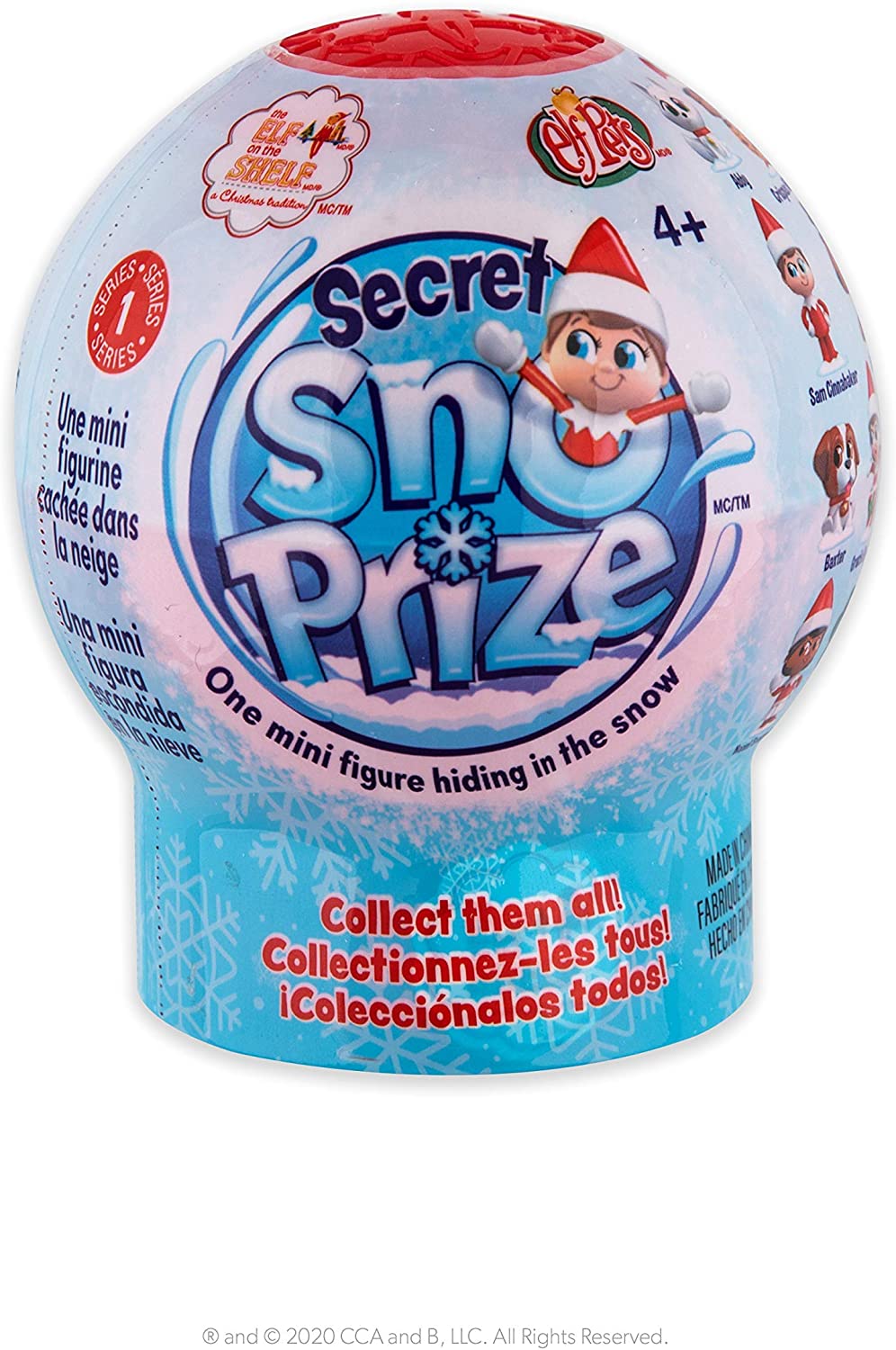 ELF ON THE SHELF: SNOW GLOBES