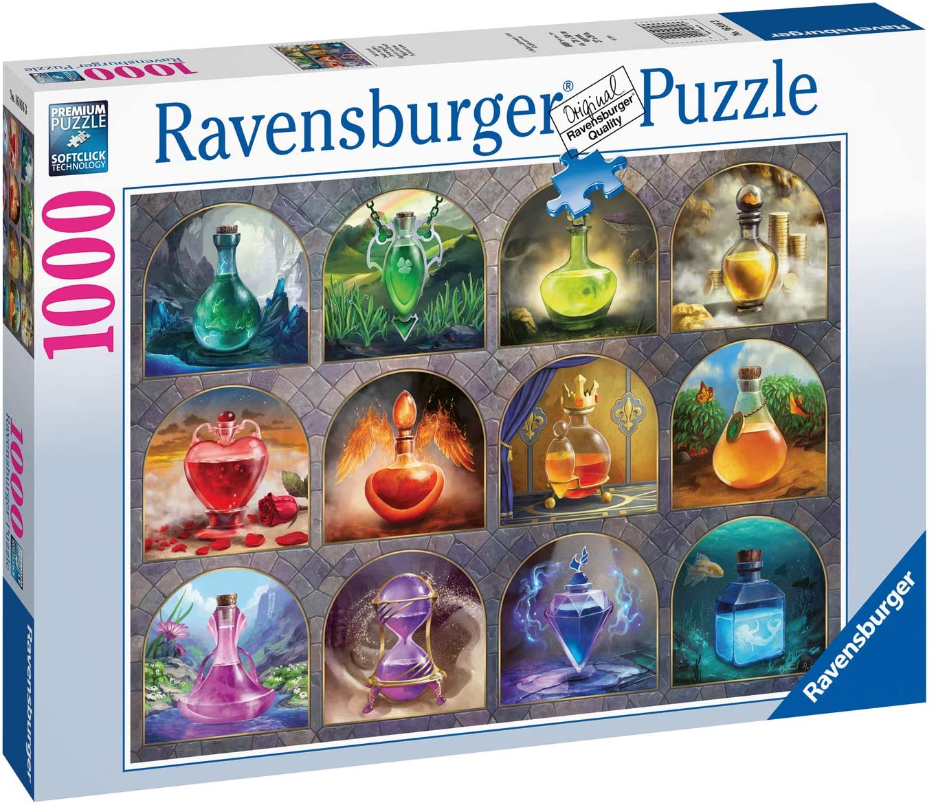 RAVENSBURG 1000 PC MAGICAL POTIONS