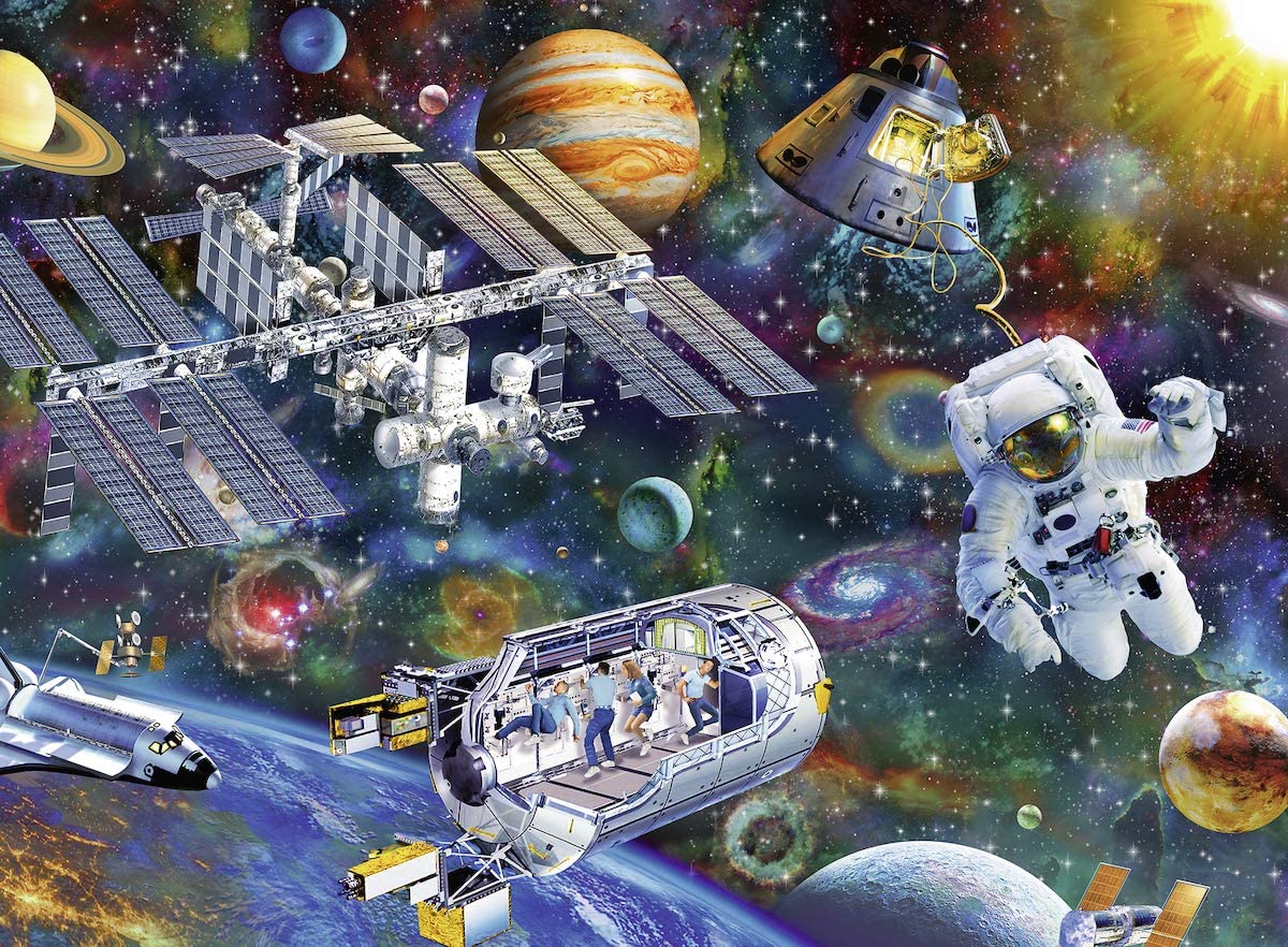 RAVENSBURGER COSMIC EXPLORATION 200 PC