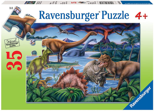 RAVENSBURGER 35 PC DINOSAUR PLAYGROUND