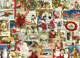 VINTAGE CHRISTMAS CARDS 1000 PC