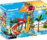 PLAYMOBIL WATER PARK W/SLIDES