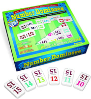 NUMBER DOMINOES DOUBLE 15