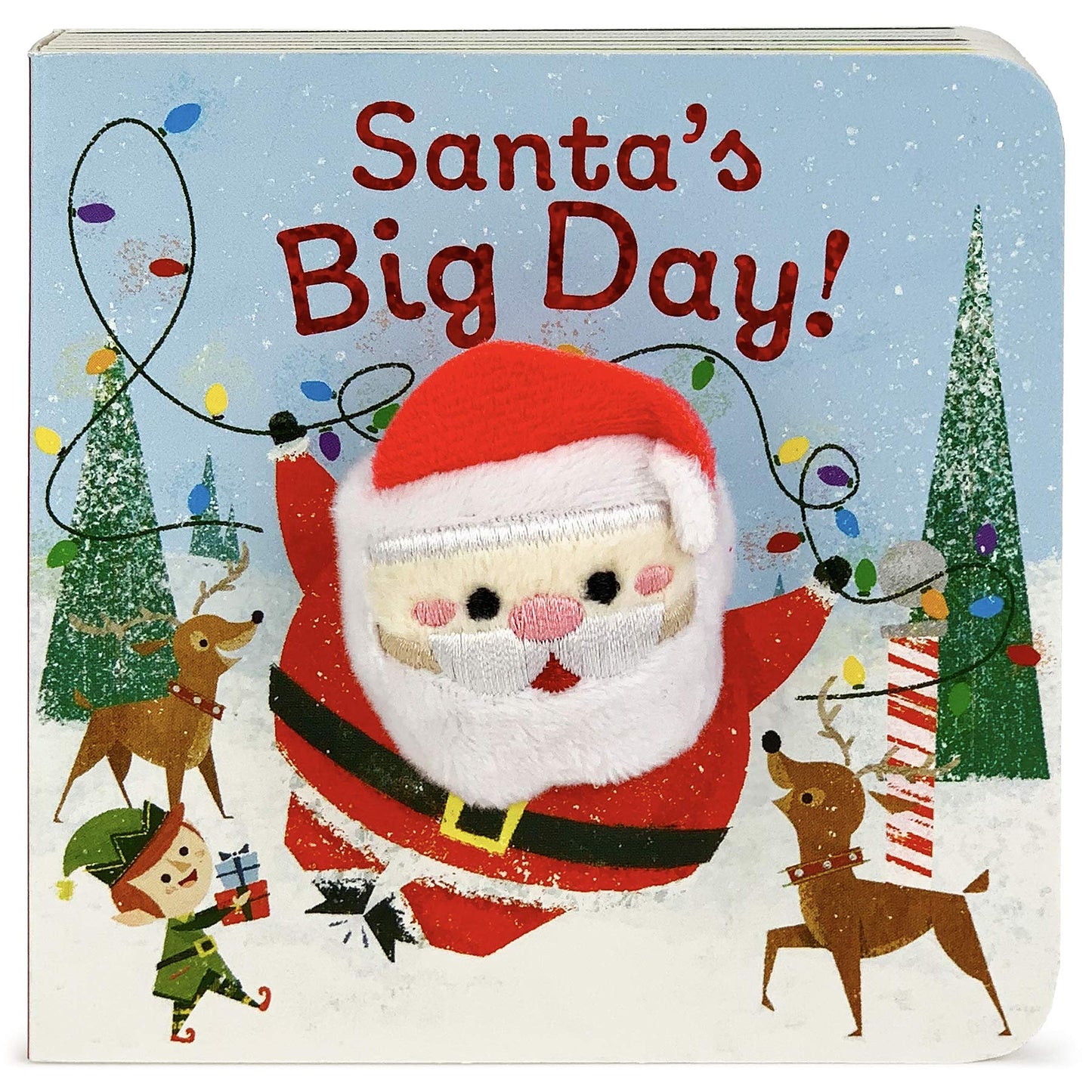 SANTA'S BIG DAY FINGER PUPPET BOOK