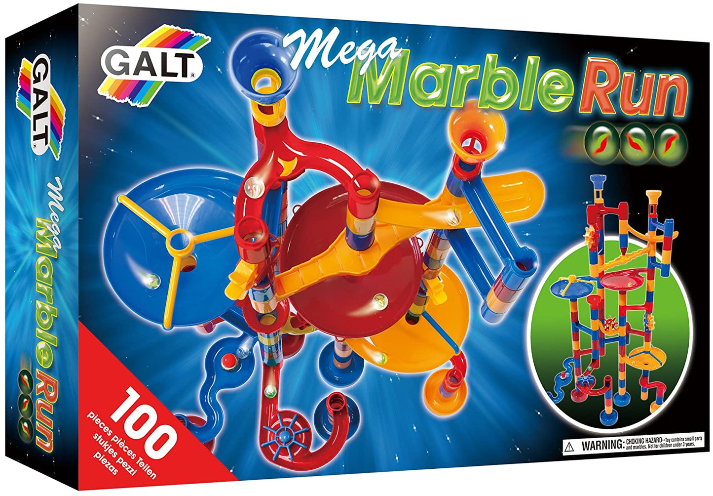 GALT MEGA MARBLE RUN 100 PC