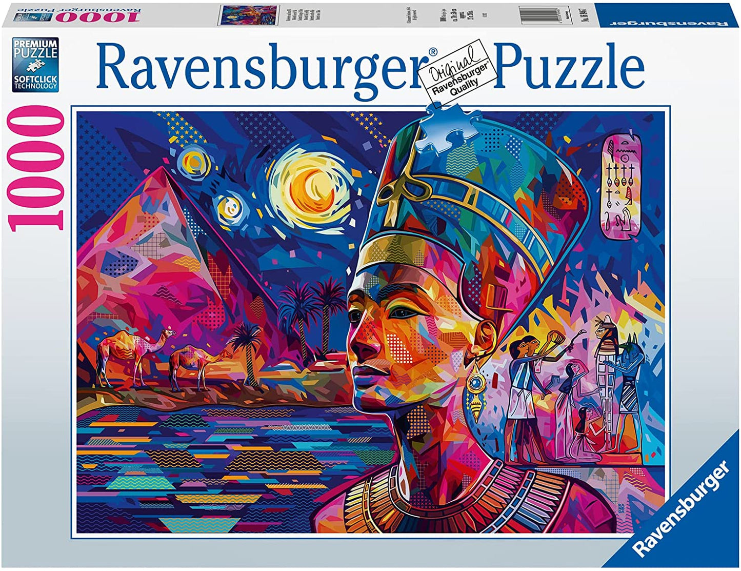 RAVENSBURGER 1000 PC NEFERTITI ON THE NILE