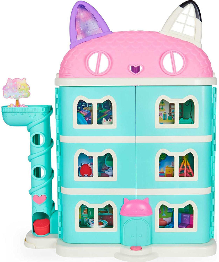 Purrfect Dollhouse 2-Foot outlet Tall Playset with Sounds, 15 Pieces-vqj