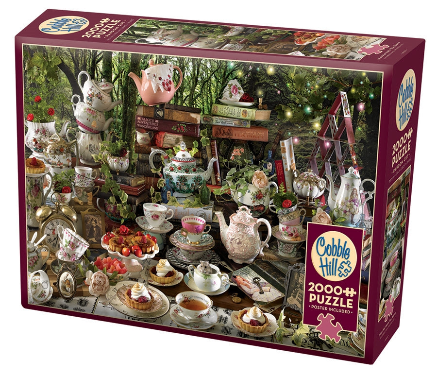 COBBLE HILL 2000 PC MAD HATTER'S TEA PARTY