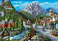 RAVENSBURG 1000 PC WELCOME TO BANFF