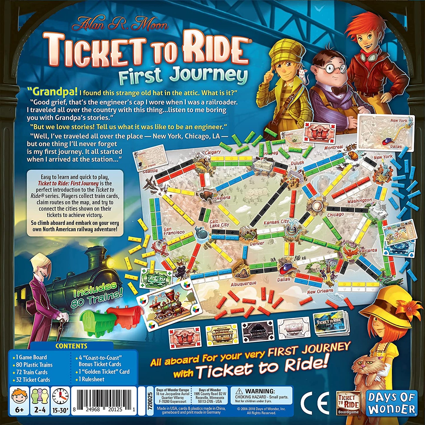 TICKET TO RIDE FIRST JOURNEY