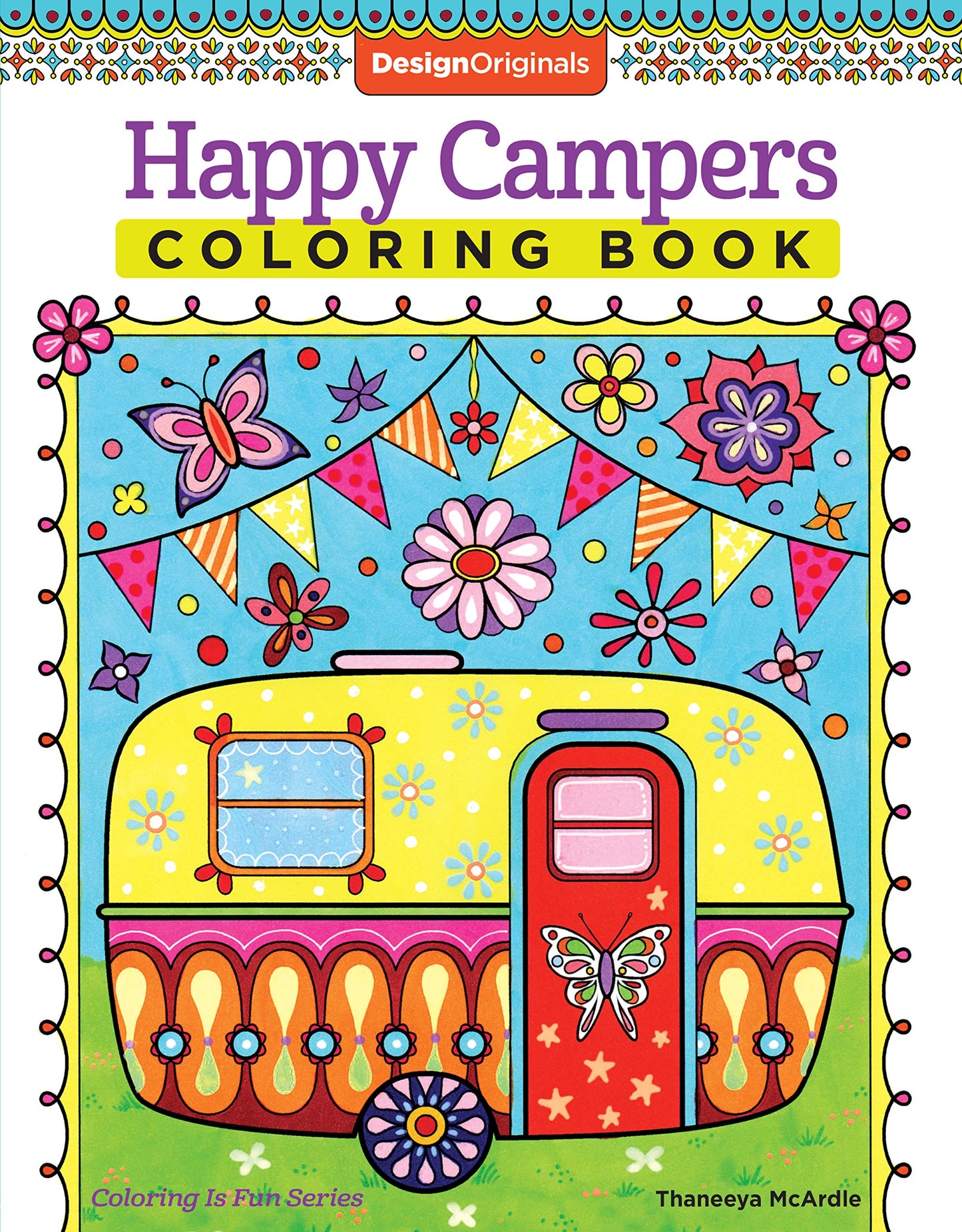 HAPPY CAMPER COLORING BOOK