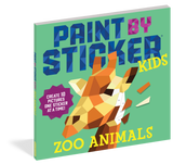 PAINT BY STICKER KIDS- ZOO ANIMALS