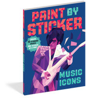 PAINT BY STICKER- MUSIC ICONS