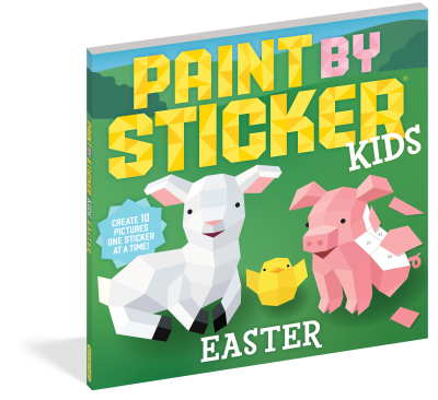 PAINT BY STICKER KIDS EASTER