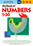 KUMON AGES 3.4.5 MY BOOK OF NUMBERS 1-30