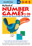 KUMON AGES 3.4.5 NUMBER GAMES 1-70