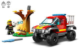 LEGO CITY 4 X 4 FIRE TRUCK RESCUE