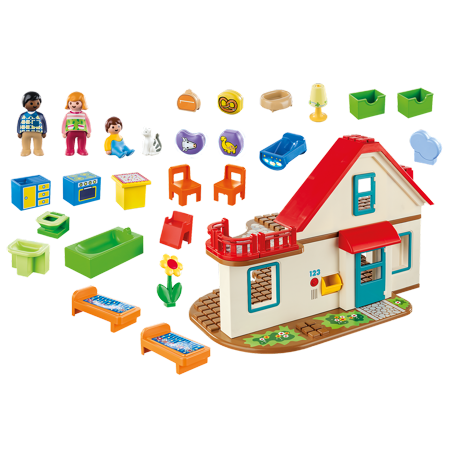 PLAYMOBIL 1.2.3 FAMILY HOME