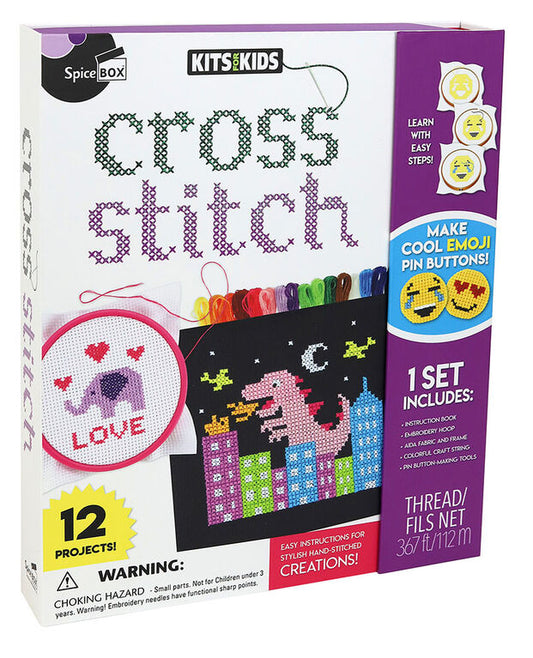 SPICEBOX- CROSS STITCH