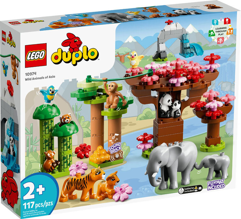 LEGO DUPLO WILD ANIMALS OF ASIA