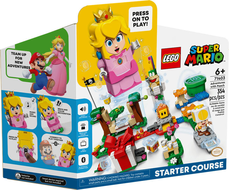 LEGO SUPER MARIO ADVENTURES WITH PEACH