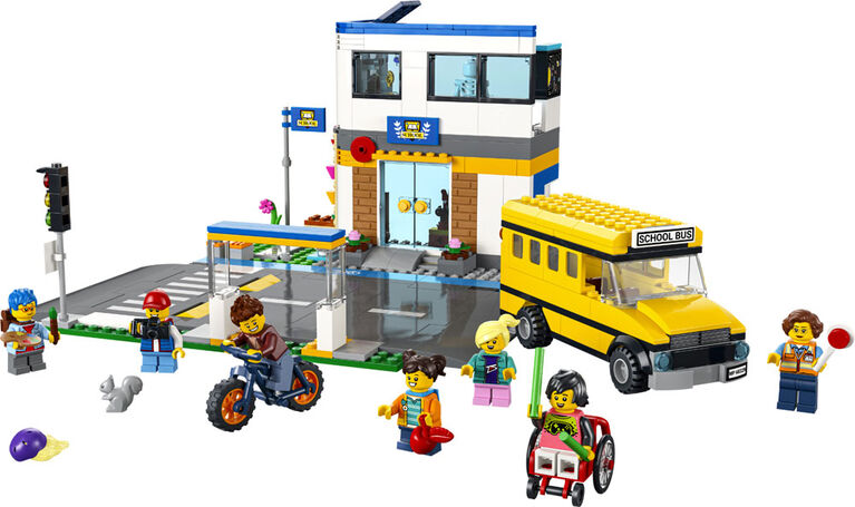 LEGO CITY SCHOOL DAY