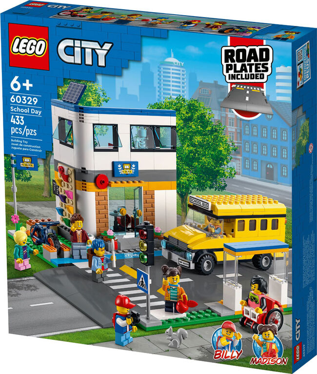 LEGO CITY SCHOOL DAY