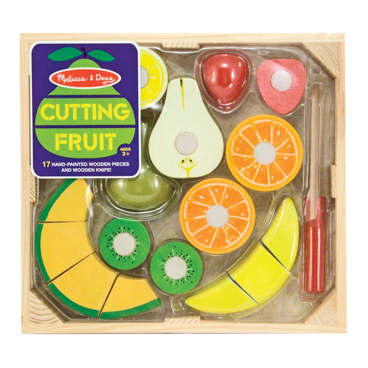 M&D WOODEN FOOD CUTTING FRUIT