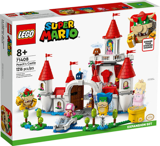 LEGO SUPER MARIO PEACHS CASTLE EXPANSION SET