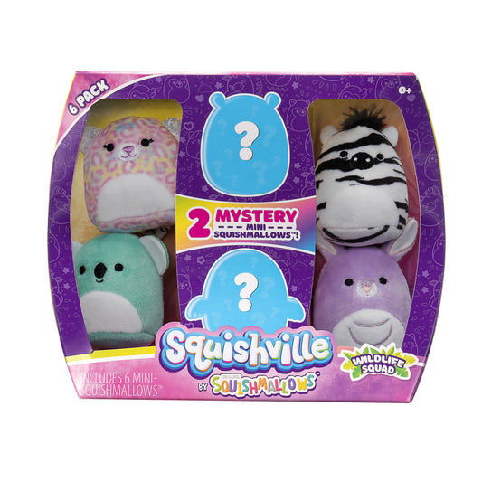 SQUISHMALLOW-SQUISHVILLE 6 PK