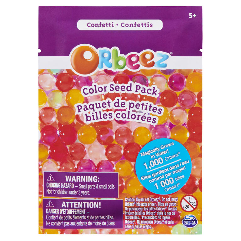 ORBEEZ COLOUR SEED PACK - ASSORTED COLOURS