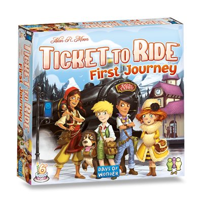 TICKET TO RIDE FIRST JOURNEY-EUROPE
