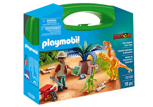 PLAYMOBIL CARRY CASE DINO EXPLORER