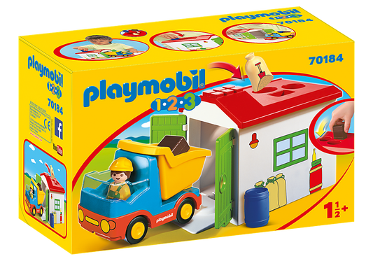 PLAYMOBIL 1.2.3. DUMP TRUCK