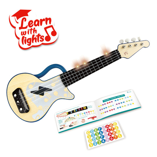 HAPE: TEACH YOURSELF ELECTRIC UKULELE-BLUE