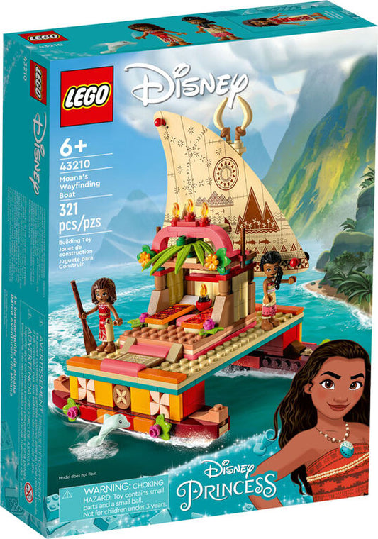 LEGO DISNEY MOANA'S WAYFINDING BOAT