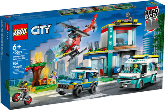 LEGO CITY EMERGENCY VEHICLES