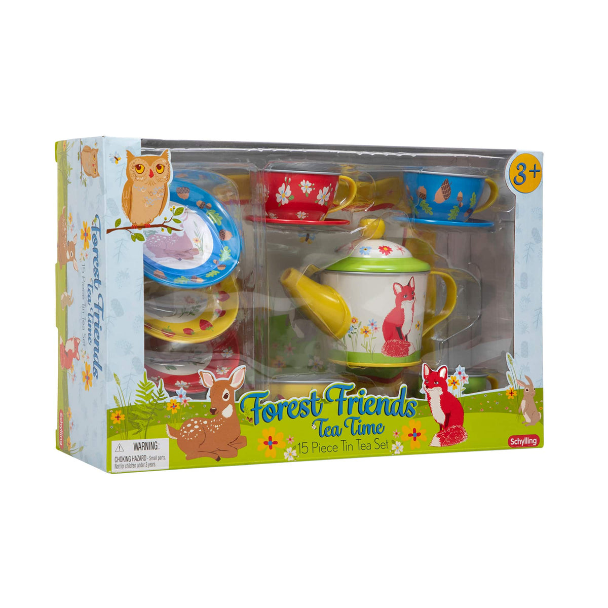 Friends Tea Set FOREST FRIENDS TIN TEA SET – Simply Wonderful Toys