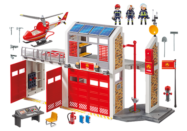 Playmobil best sale fire station