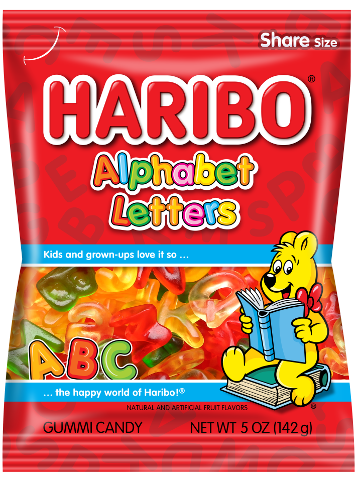 HARIBO GUMMI- ALPHABET