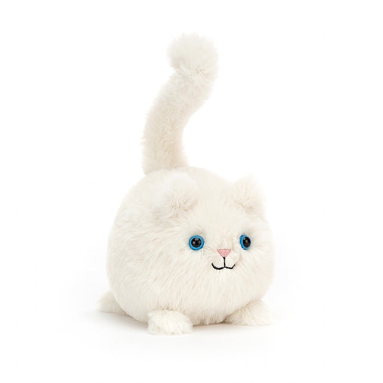 JELLYCAT: KITTEN CABOODLE CREAM