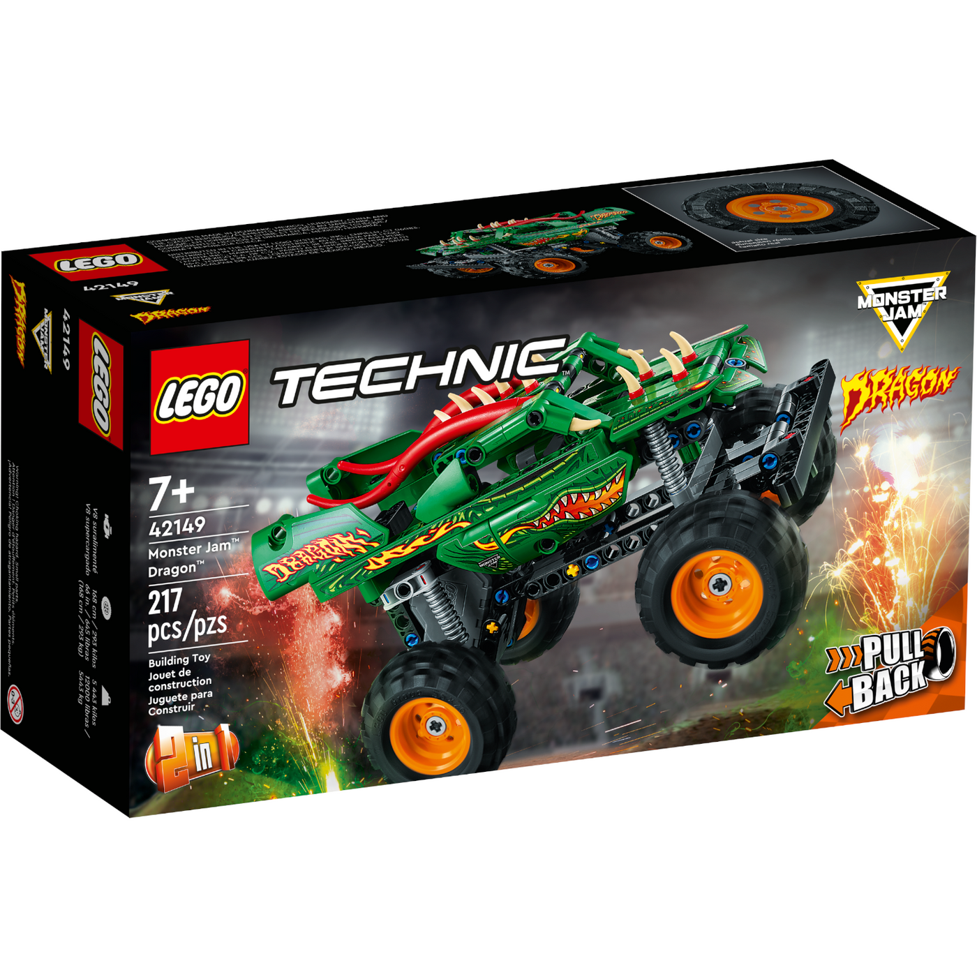 LEGO TECHNIC MONSTER JAM DRAGON