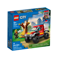 LEGO CITY 4 X 4 FIRE TRUCK RESCUE