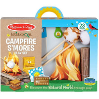 M&D LET'S EXPLORE CAMPFIRE S'MORES PLAY SET