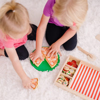 M&D WOODEN FOOD PIZZA PARTY