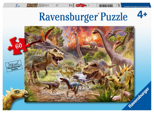 RAVENSBURGER 60 PC DINOSAUR DASH