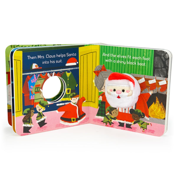 SANTA'S BIG DAY FINGER PUPPET BOOK