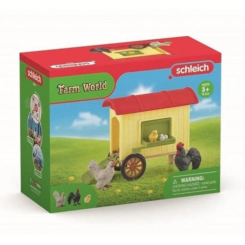 SCHLEICH FARM WORLD- MOBILE CHICKEN COOP